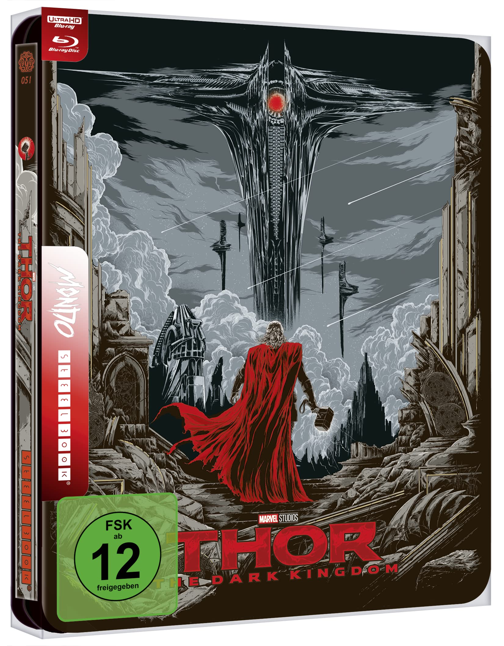 Thor - The Dark Kingdom (4K Ultra-HD) (+ Blu-ray 2D) - 4K Mondo Edition - Steelbook [Alemania] [Blu-ray]