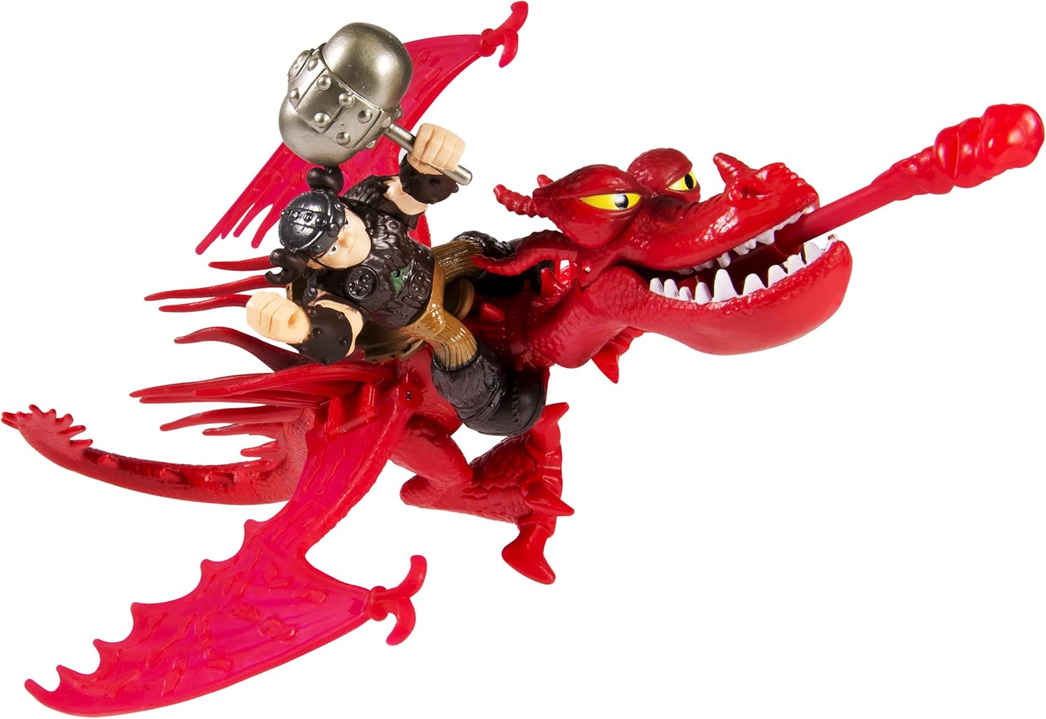 DreamWorks Dragons, Dragon Riders,Snotlout & Hookfang Figures