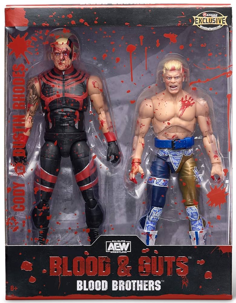 WWE AEW フィギュア　ローデスファミリーセット Cody Rhodes Champion Exclusive Box Set Figure - Walmart.com