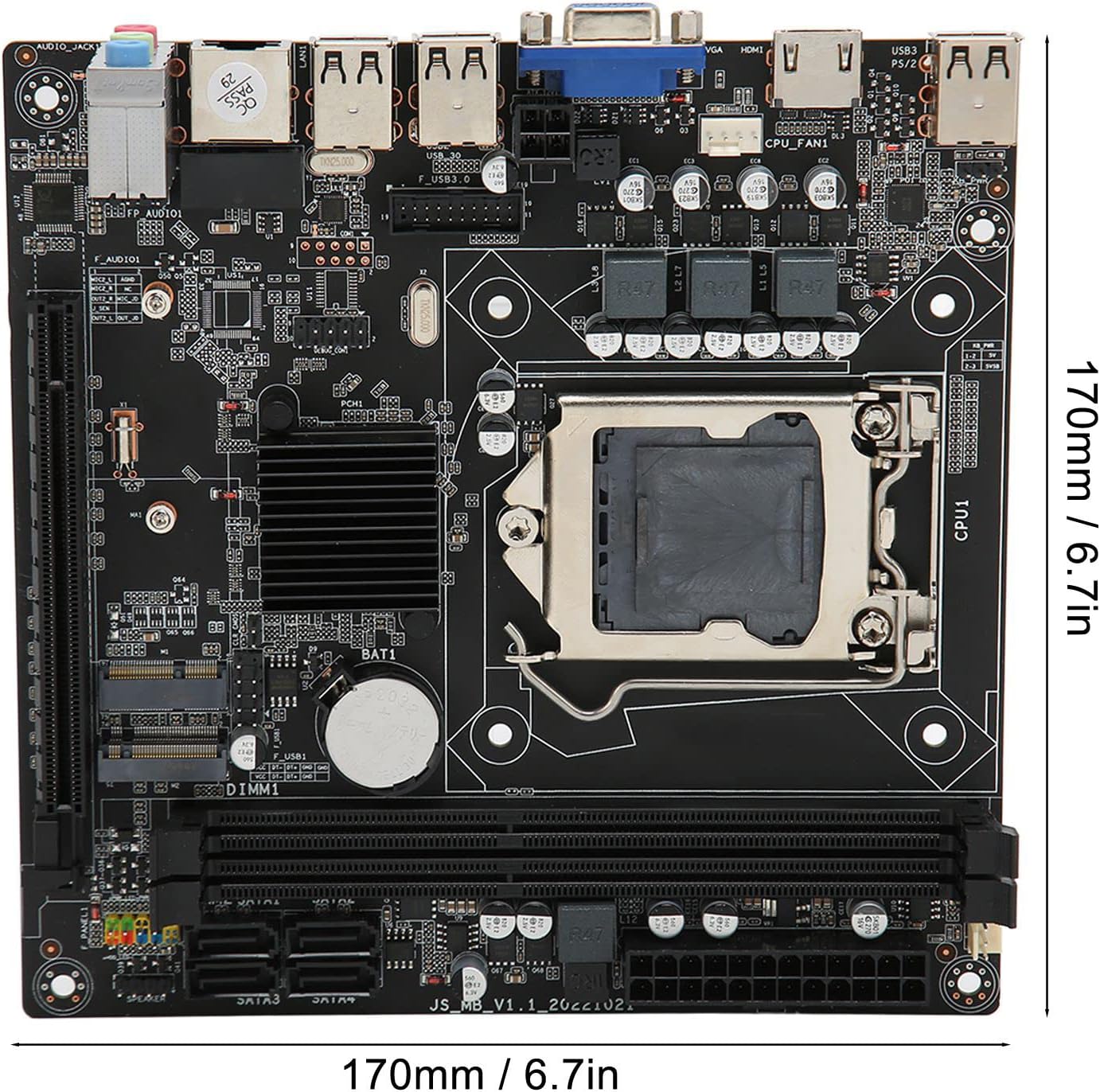 H61S Motherboard Review: Testado por 30 dias para Core i7/i5/i3