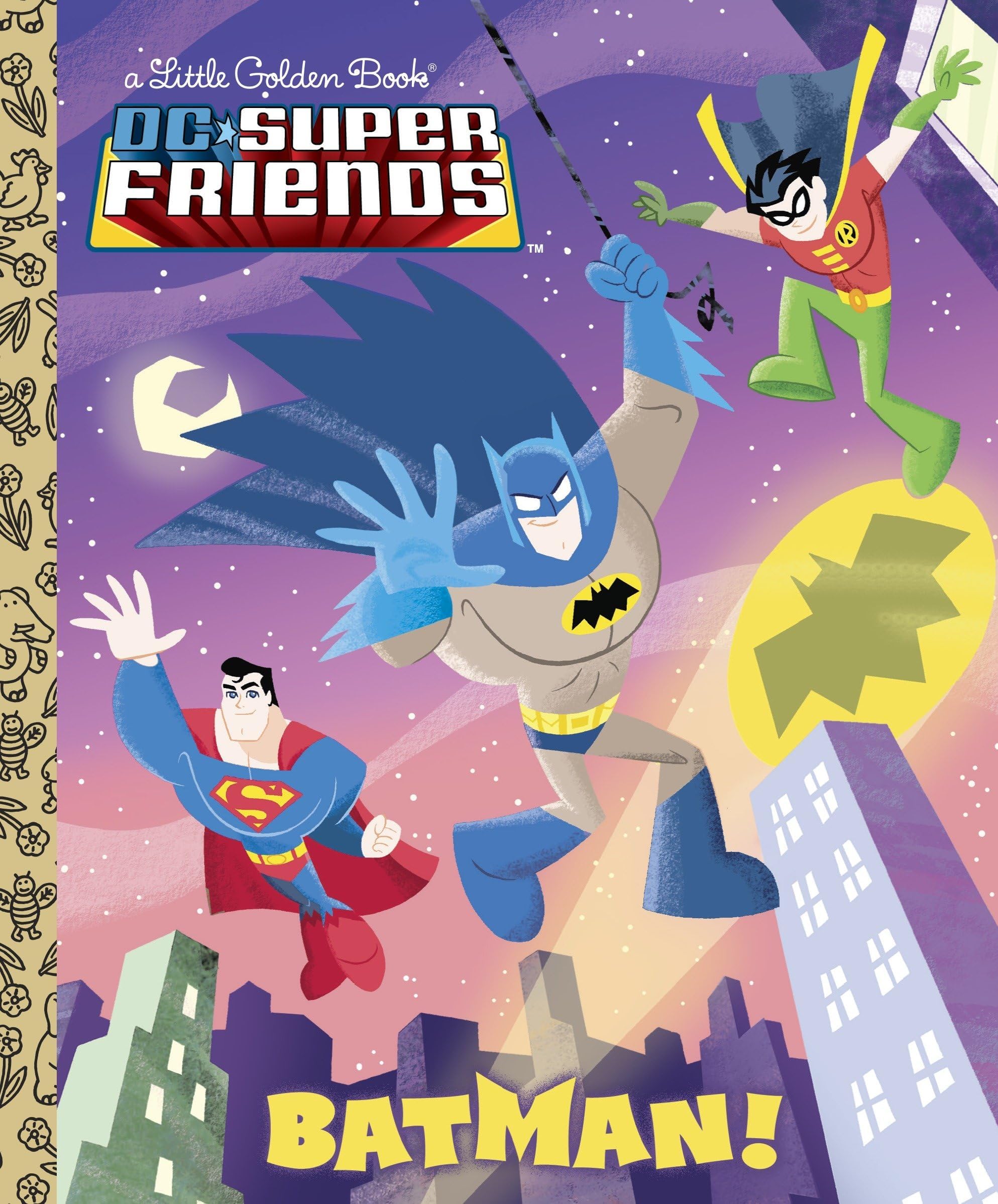 Batman! (DC Super Friends) (Little Golden Book) Hardcover – Picture Book, 23 Dec. 2020