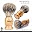 Synthetic Bristles Shaving Brush For Men, Engineered for The Best Shave of Your Life. Shaving Brush - Shave Brush for Wet Shave for Safety Razor, Double Edge Razor, Straight Razor, Shaving Razor