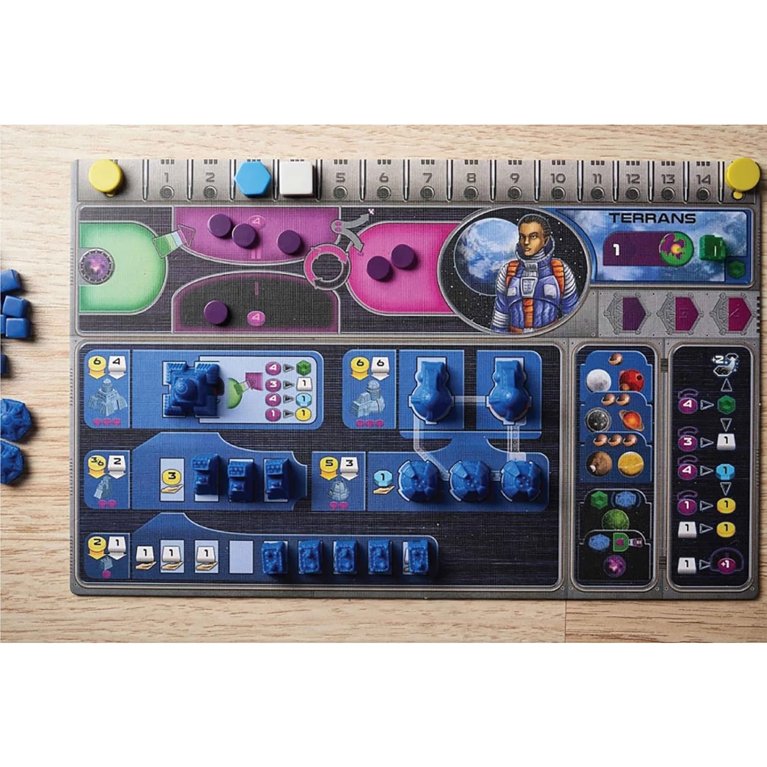 Gaia Project Board Game by Capstone Games – Strategy Space Exploration Game, Terraforming & Space Colony Game, Sci-Fi Faction Game for Adults, 1-5 Players, Advanced Strategy, High Replay Value