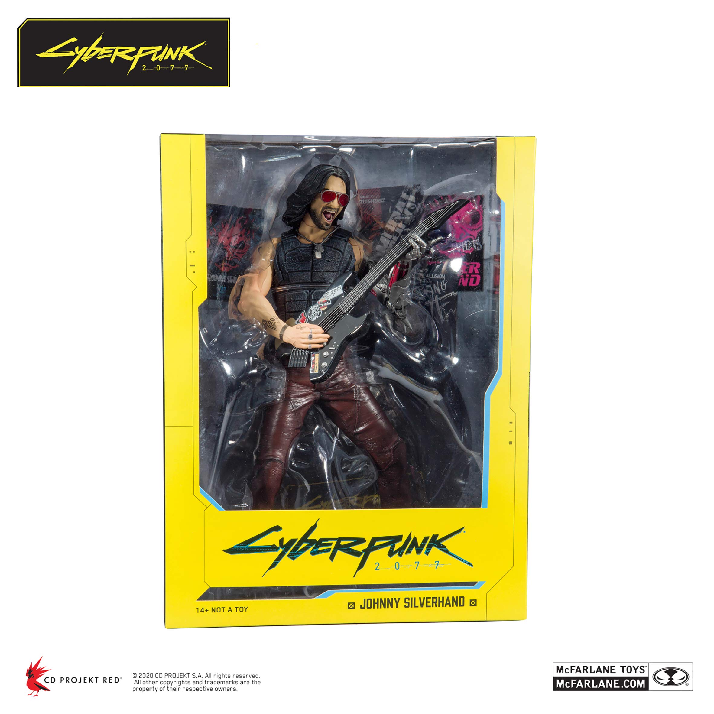 McFarlane Toys Cyberpunk 2077 12 inçlik Ölçeği Johnny Silverhand