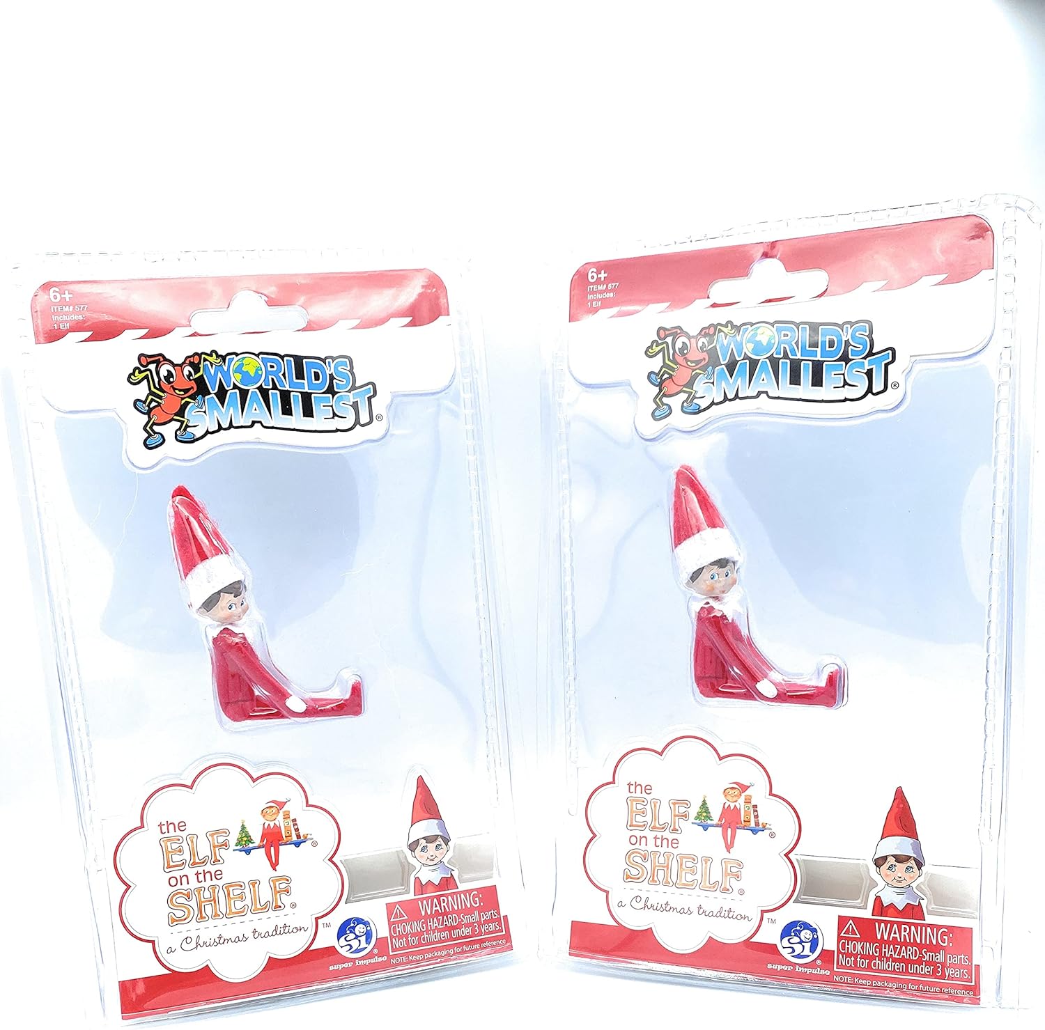 Worlds Smallest The Elf On The Shelf (2Pack) Amazon.co.uk Toys & Games