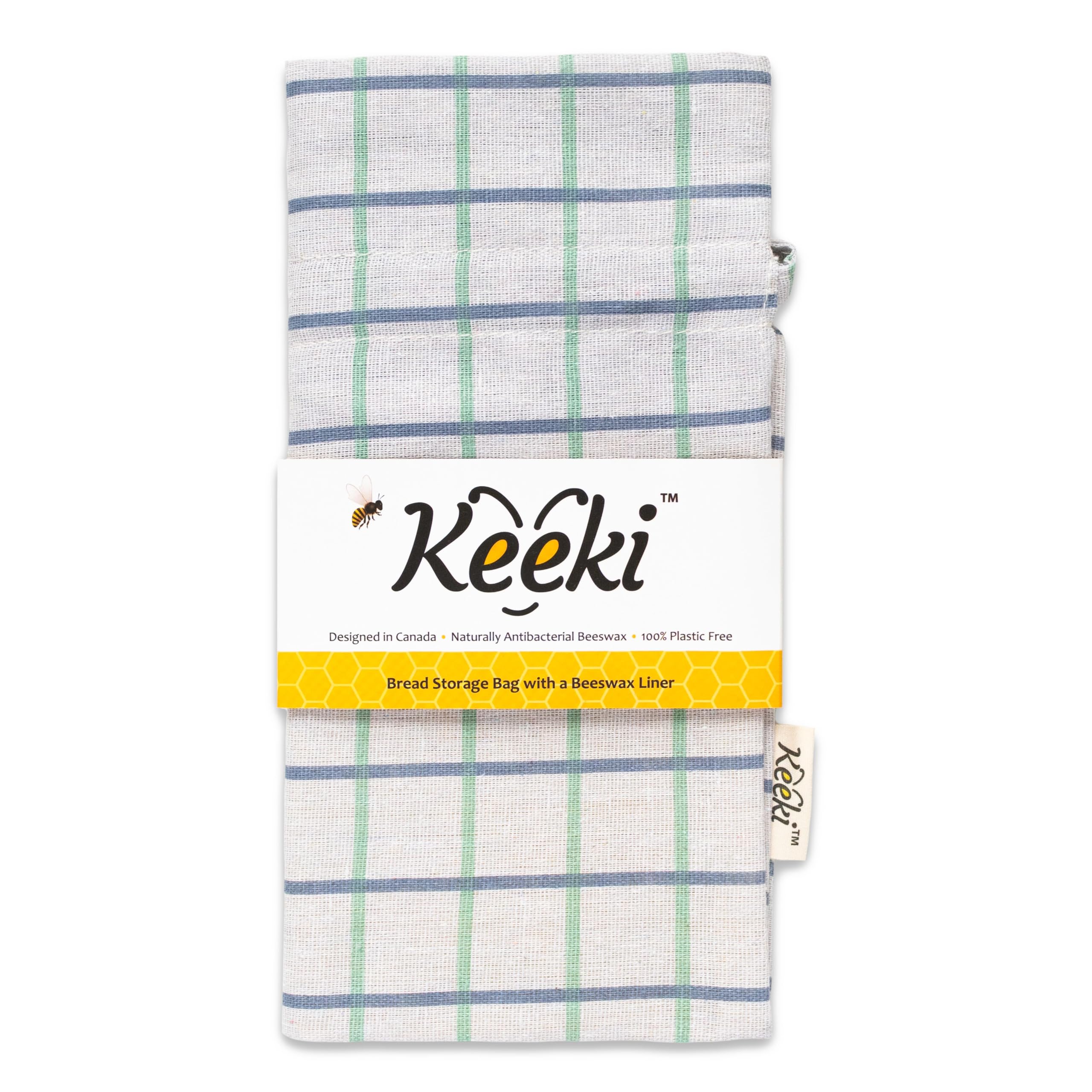 Amazon.com: Keeki Bag - The Original Beeswax Lined Bread Bag for