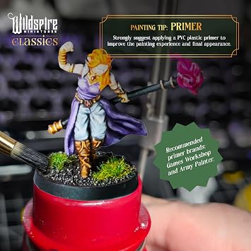 Wildspire Mercenary Guild II - Essential Heroes - 55 Heroes Player Characters & NPCs for DND 28mm D&D Miniatures Pathfinder Daggerheart Realm Reforged