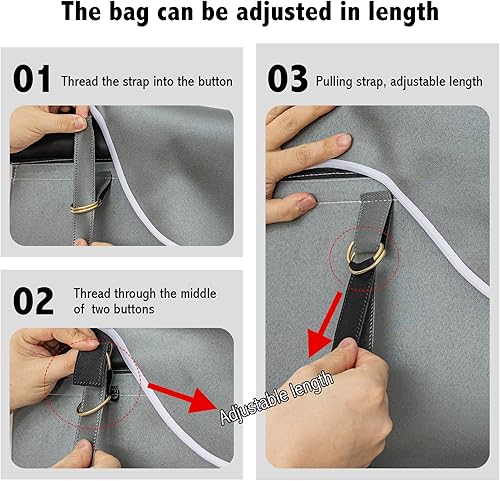 Miniatura 5 de Jilron Cortina de puerta francesa 100% opaca para puerta de cristal, puerta delantera, puerta corredera, puerta de patio, puerta de cocina, puerta