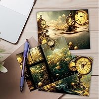 Vista 41 de The Best Card Company 20 Assorted Blank Notes Bulk Box Set 4 x 5.12 Inch with Envelopes (10 Designs, 2 Each) Bold Bouquets AM10345OCB-B2x10