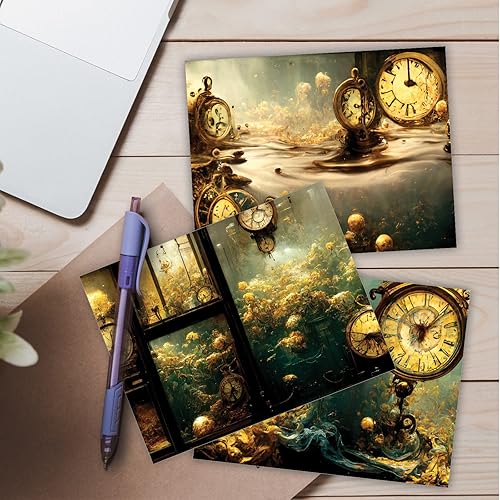 Miniatura 41 de The Best Card Company 20 Assorted Blank Notes Bulk Box Set 4 x 5.12 Inch with Envelopes (10 Designs, 2 Each) Bold Bouquets AM10345OCB-B2x10