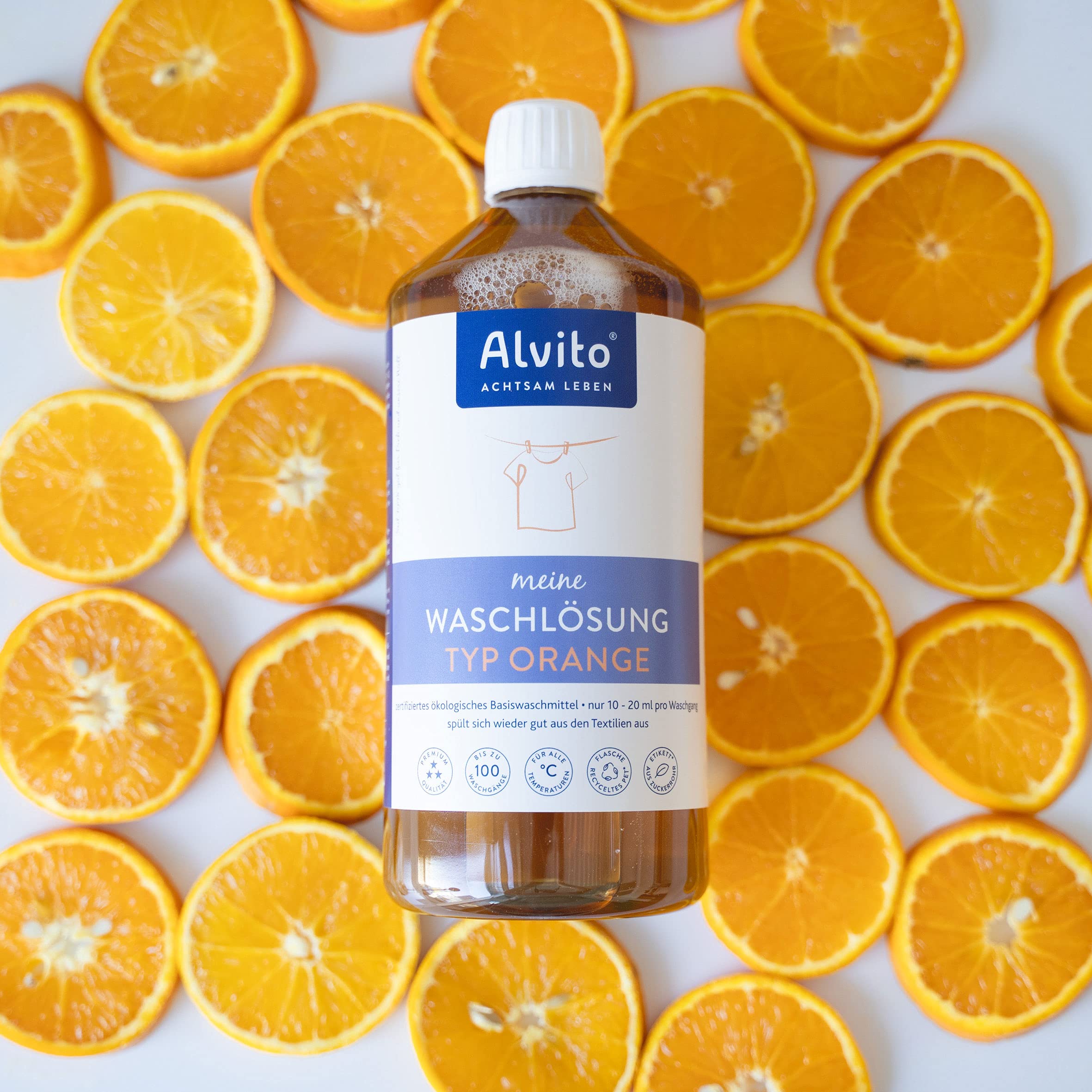 Alvito Startset Ökologisch Waschen, Typ Orange