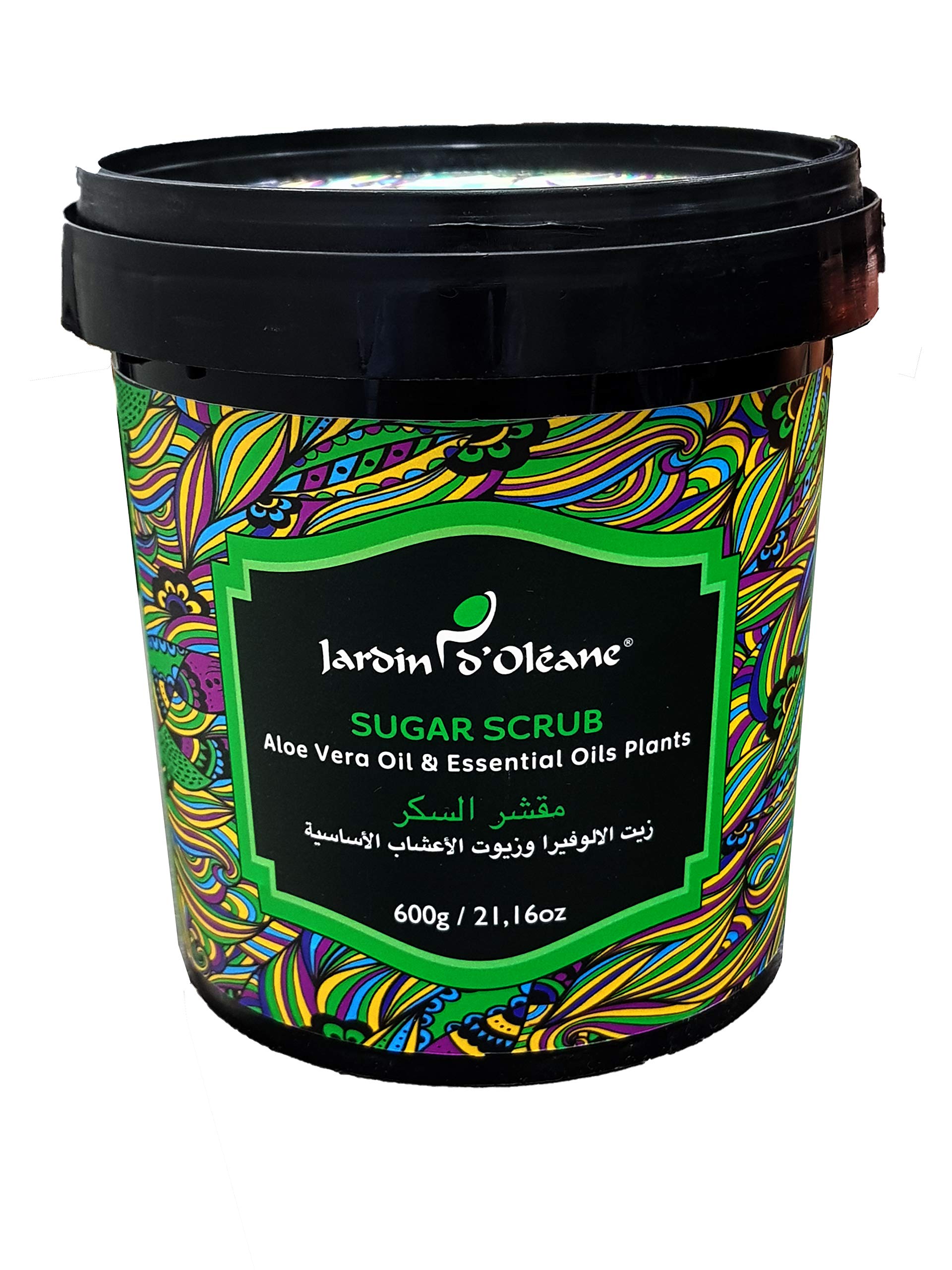 Jardin Oleane D Sugar Scrub Aloe Vera Oil & Essential Oils Plants 600g