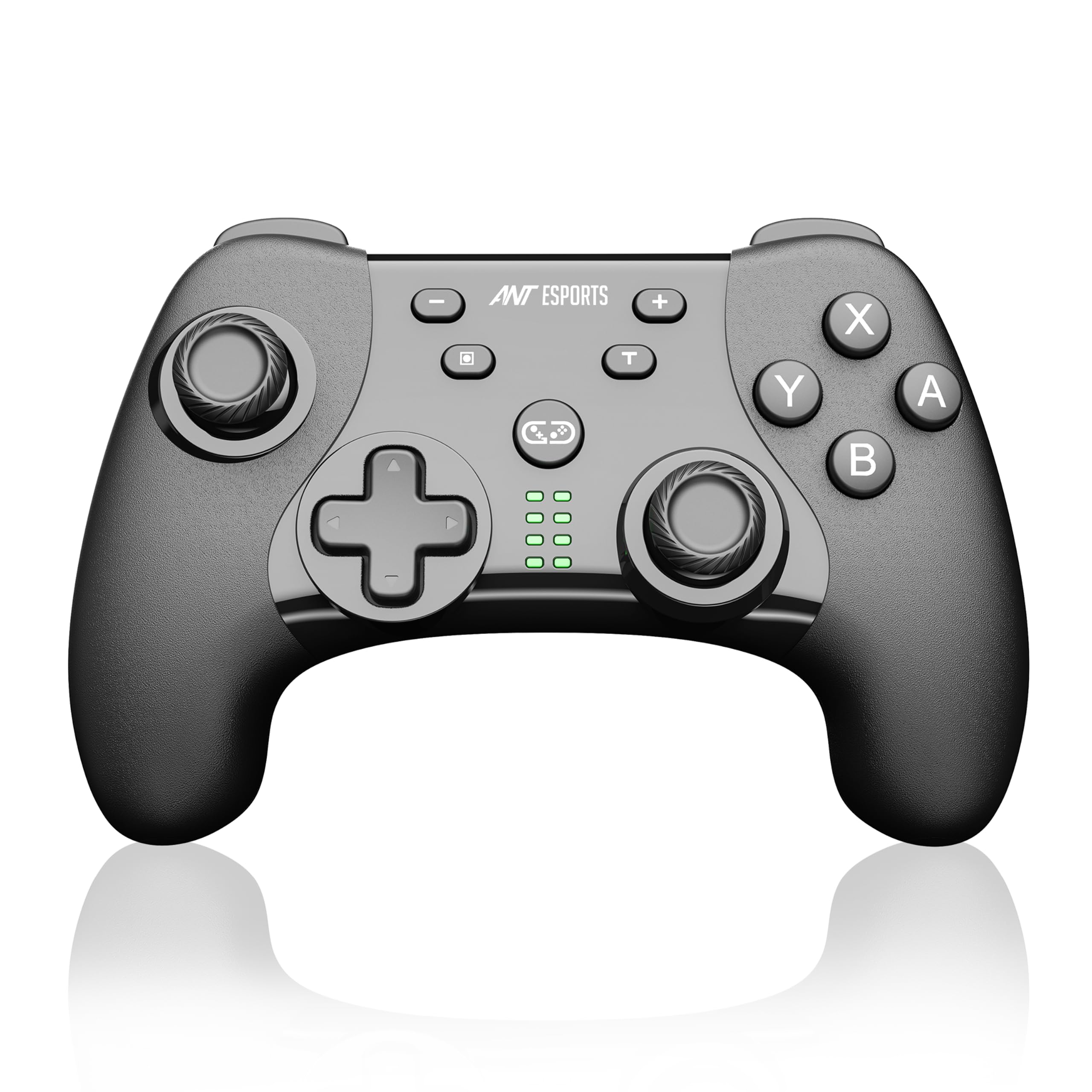 Ant Esports Cosmos 3-Mode Wireless Gaming Controller, Hall Effect Precision Joysticks with Hall-Linear Triggers, Bluetooth 5.3, 2.4GHz, Fast Type-C Charging for PC, Switch, Android TV, Mobile– Black-image-23