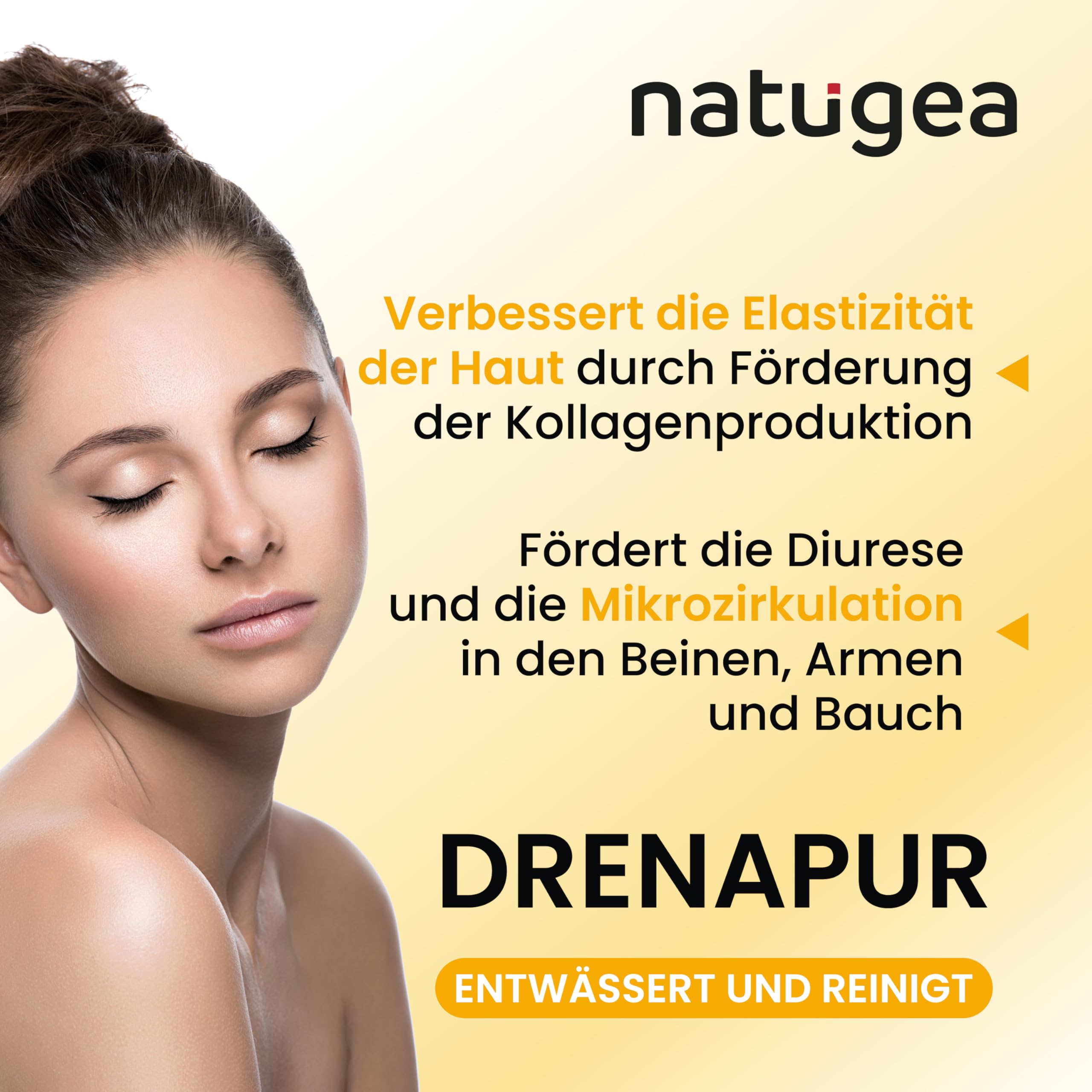 Drenapur – Nahrungsergänzungsmittel mit Bromelain aus Ananas, zur Unterstützung der Entwässerung des Körpers und der Mikrozirkulation, 2500 GDU, 120 Kapseln, Made in Italy