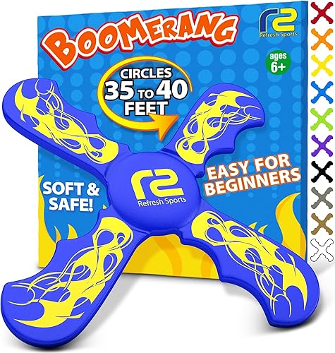 Boomerang - Juguetes voladores para niños de 8 a 12 años juguetes voladores giratorios para niños - Juguete giratorio volador, juguete de