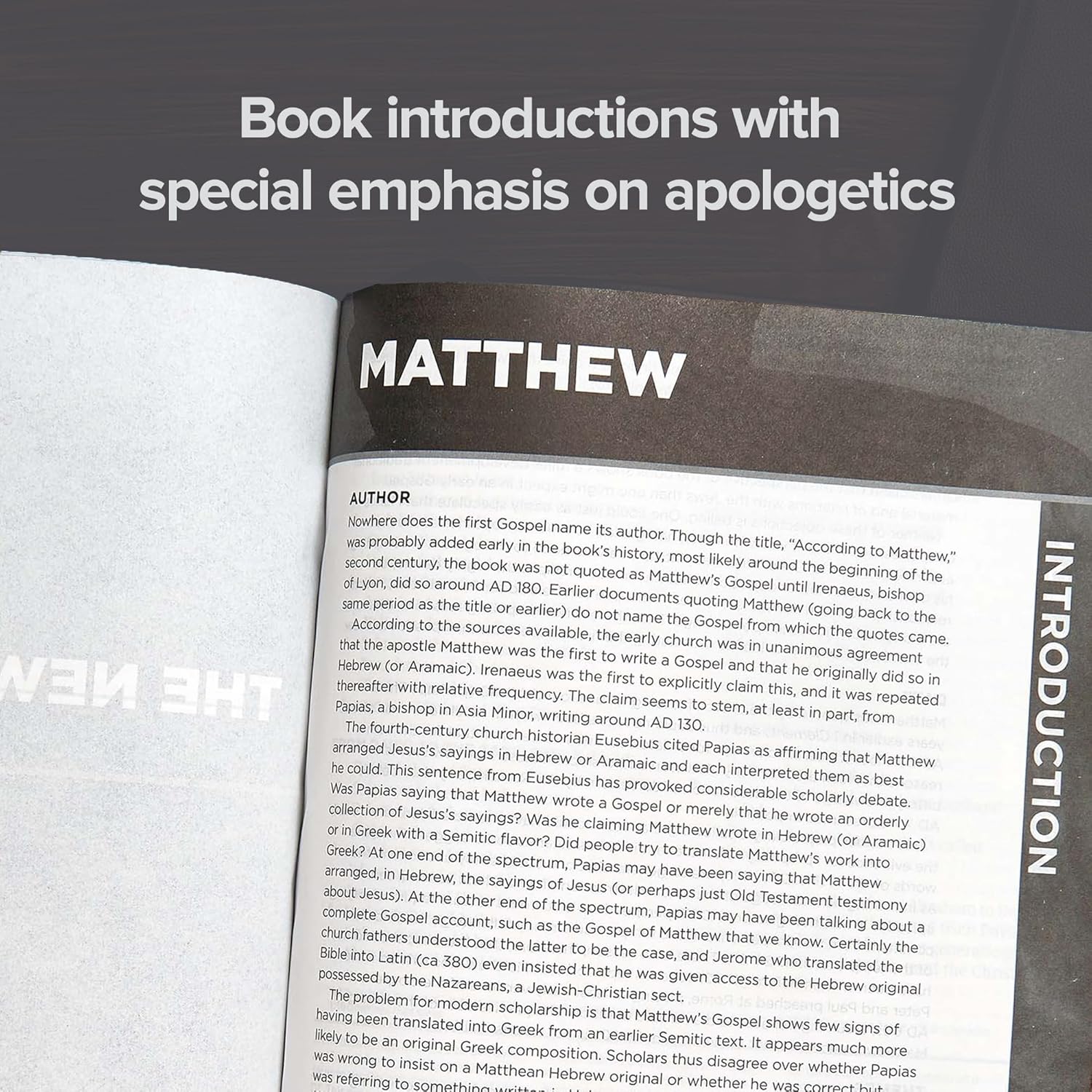 CSB Apologetics Study Bible, Mahogany LeatherTouch, Indexed, Black Letter, Defend Your Faith, Study Notes and Commentary, Articles, Profiles, Full-Color Maps, Easy-to-Read Bible Serif Type - Image 6