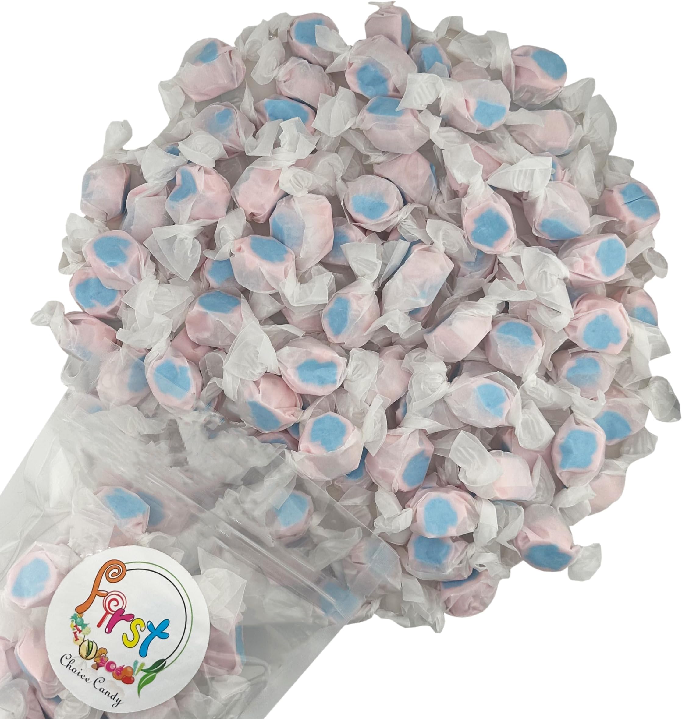 Variety Gourmet Saltwater Taffy (Cotton Candy, 2 LB)