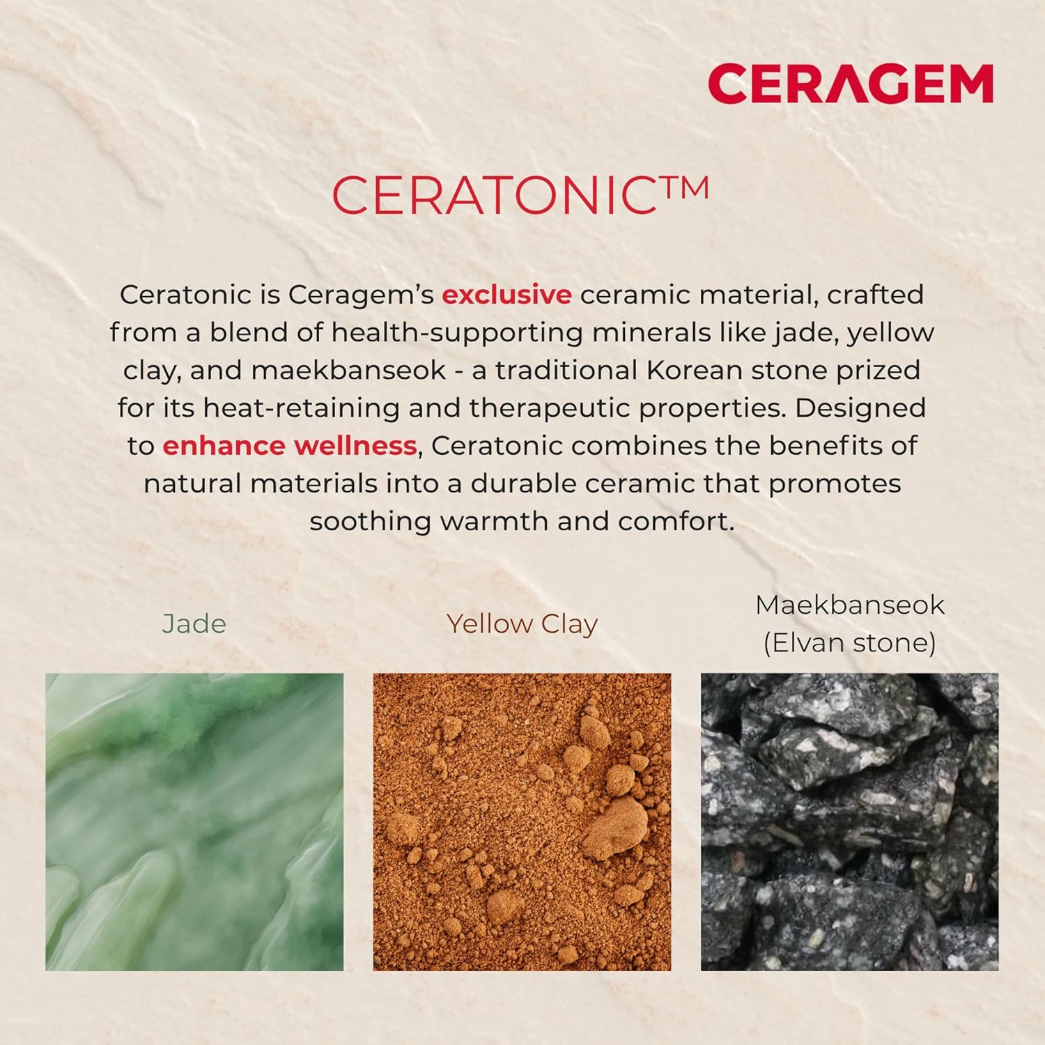 CERATONIC MAT (Ceramix Ml) | Portable Far Infrared Heat Therapy Mat with Micro Ceratonic Balls for Pain Relief, Improved Sleep, and Circulation