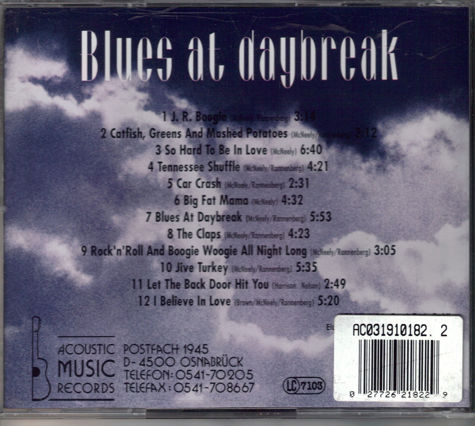Blues at Daybreak