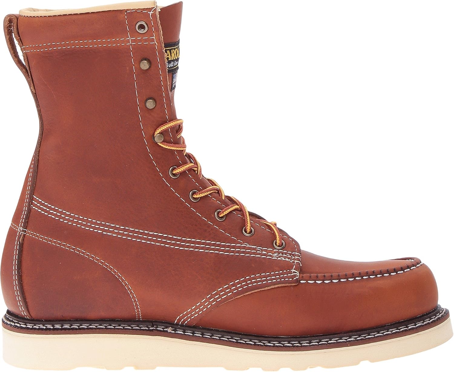Domestic Moc Toe Wedge Work Boot 