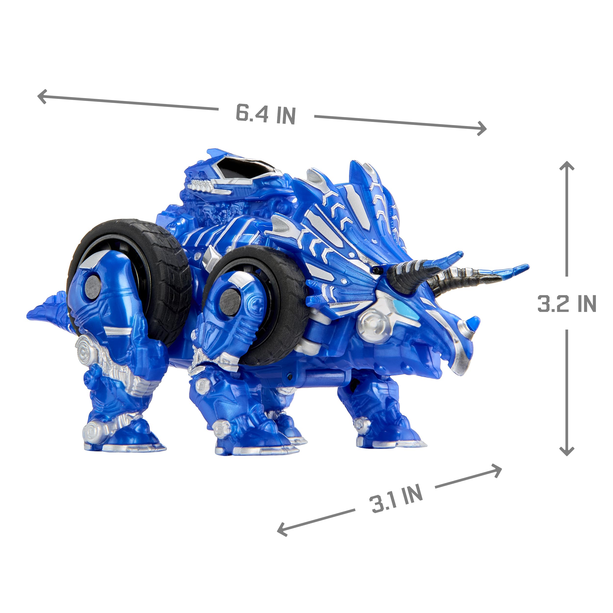 Amazon.com: Armorsaurs Evolver Cobalt Transforming Dinosaur to
