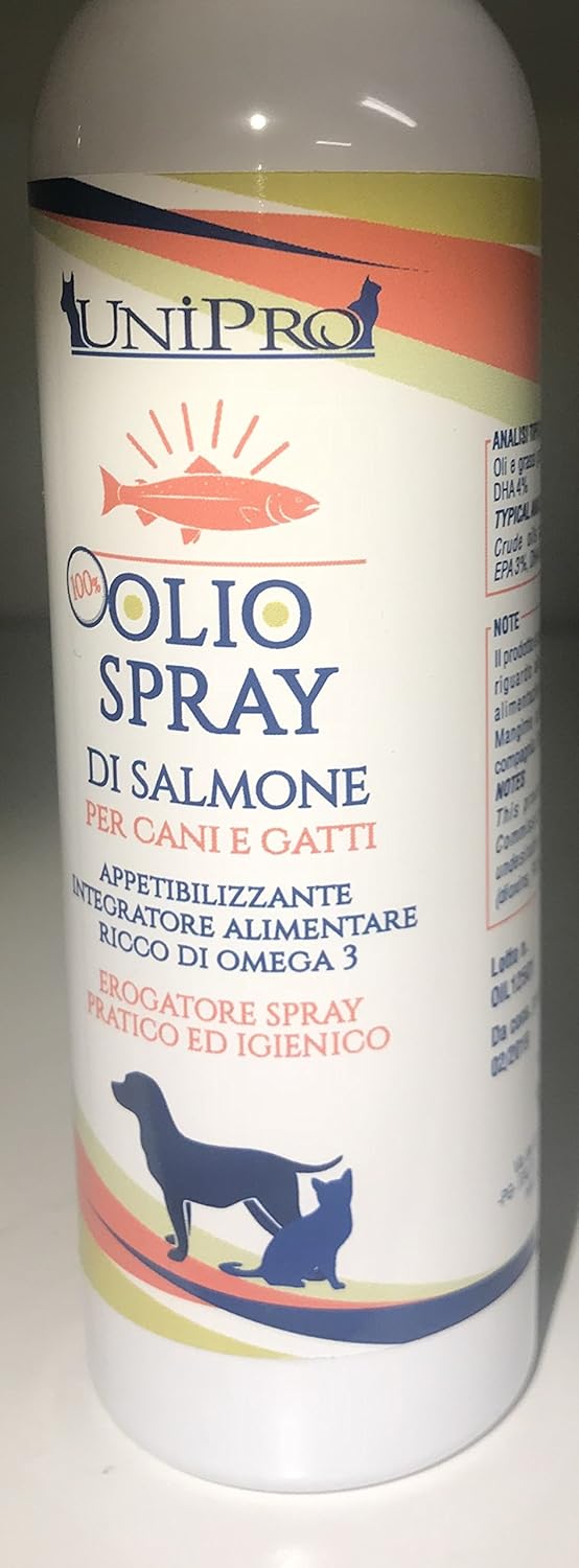 olio di pesce puro per cani