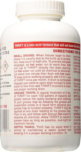 Miniatura 2 de Thrift Marketing GIDDS-TY-0400879 - Limpiador de drenaje (2 libras), color blanco