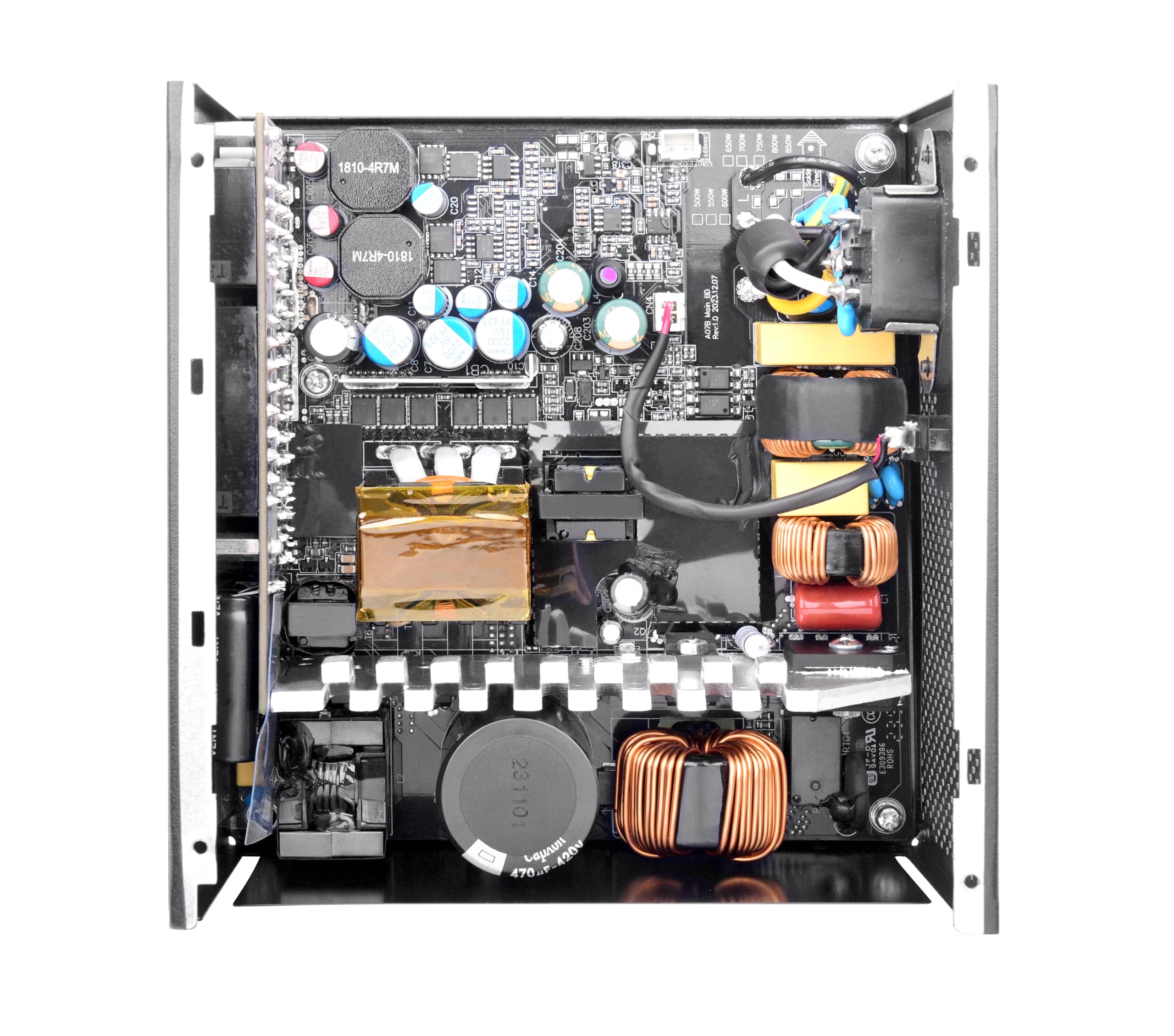Thermaltake Toughpower GT 850W | Fuente de Alimentación Totalmente Modular ATX 3.1 | PCIe 5.1 12V-2x6 Nativo | 80 Plus Gold | Ventilador 120mm Silencioso | Smart Zero Fan | 5 Años Garantía | Negro