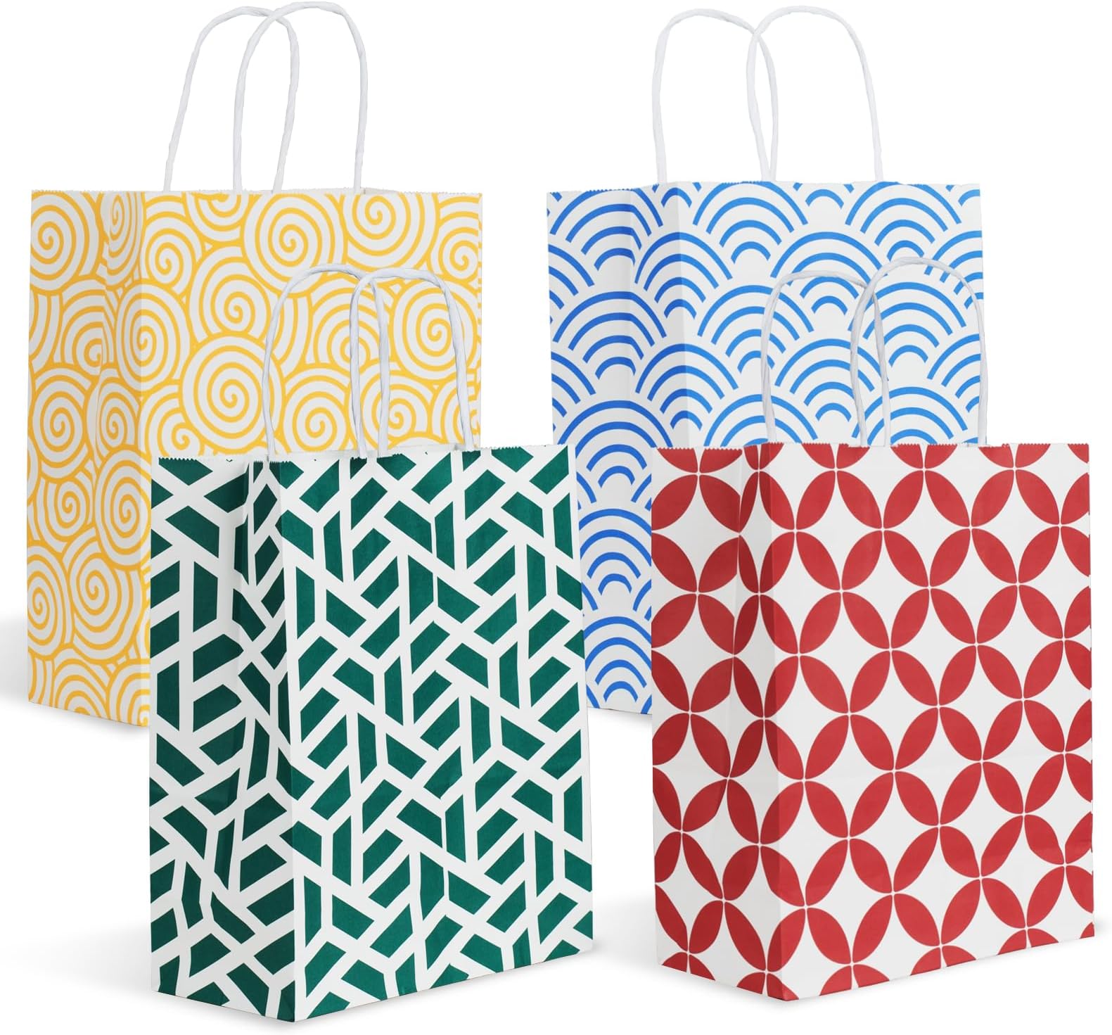 6 Pack Christmas Gift Bags