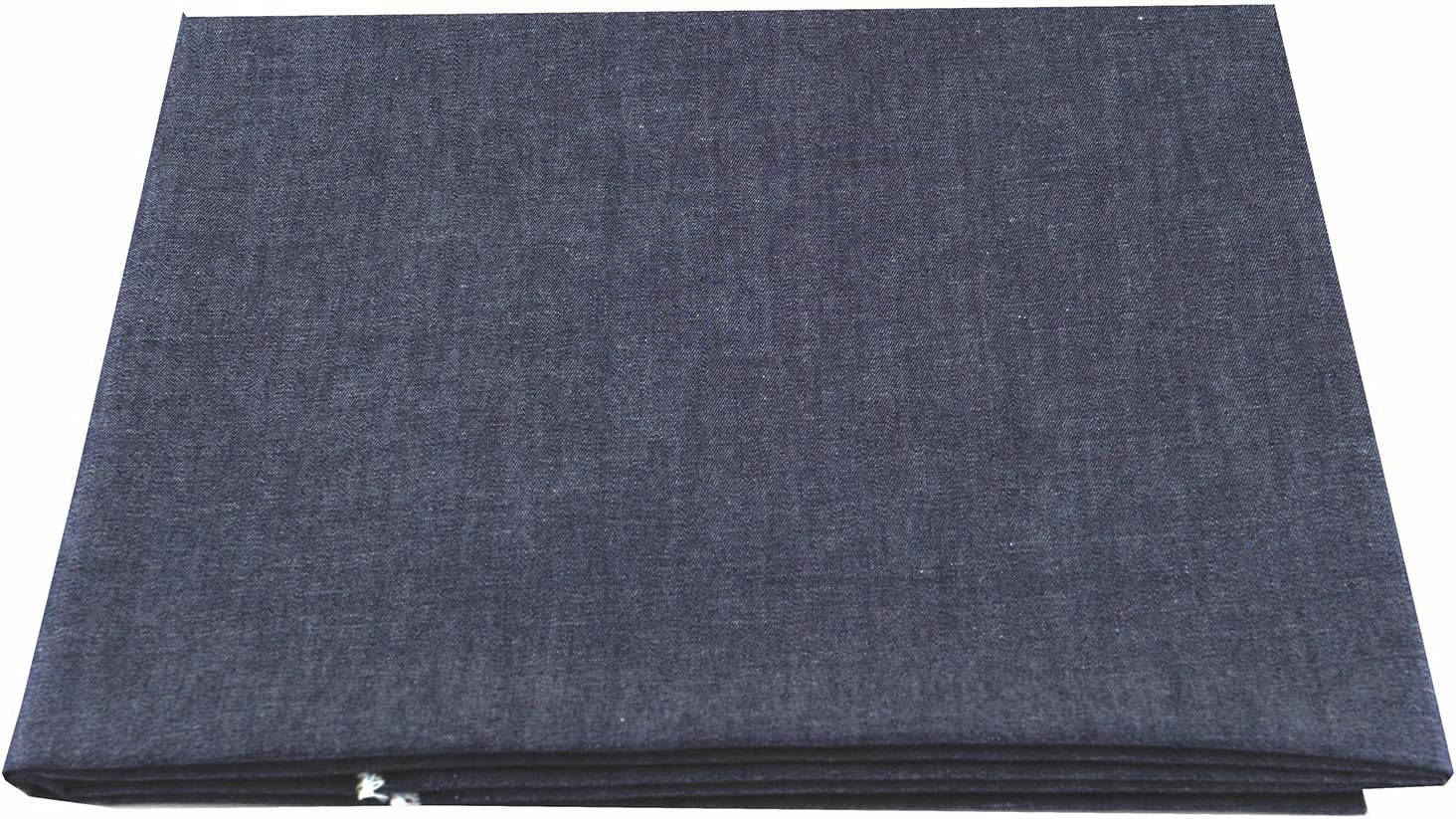 4.9 oz Denim Fabric,DIY for Sewing Crafting 60" by The Yard Dark Indigo Rose Flavor