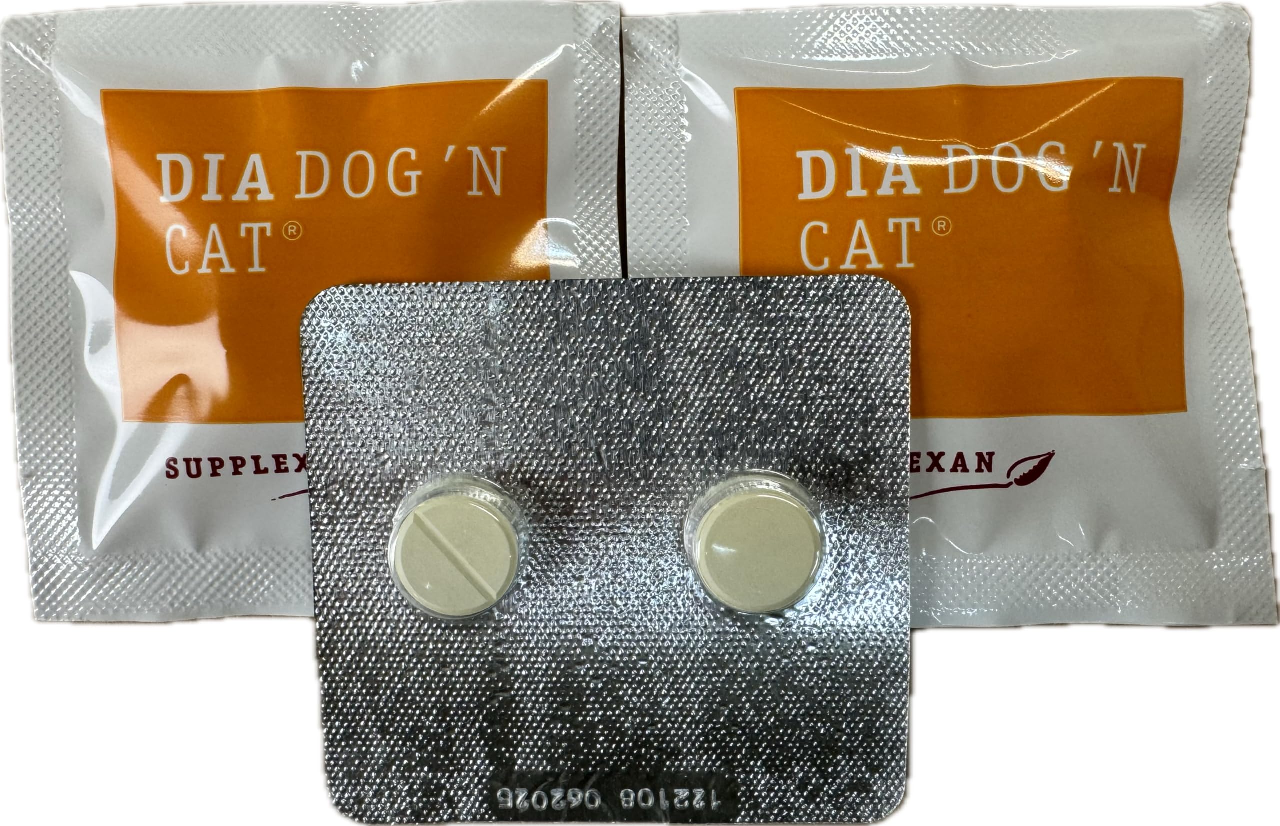 Herbagarten Juego Combi: desparasitación profesional eficaz, 2 pastillas para perros + Dia DOG'N CAT 2 pastillas para diarrea, desparasitante antiparasitario, tratamiento de gusanos (Inp)