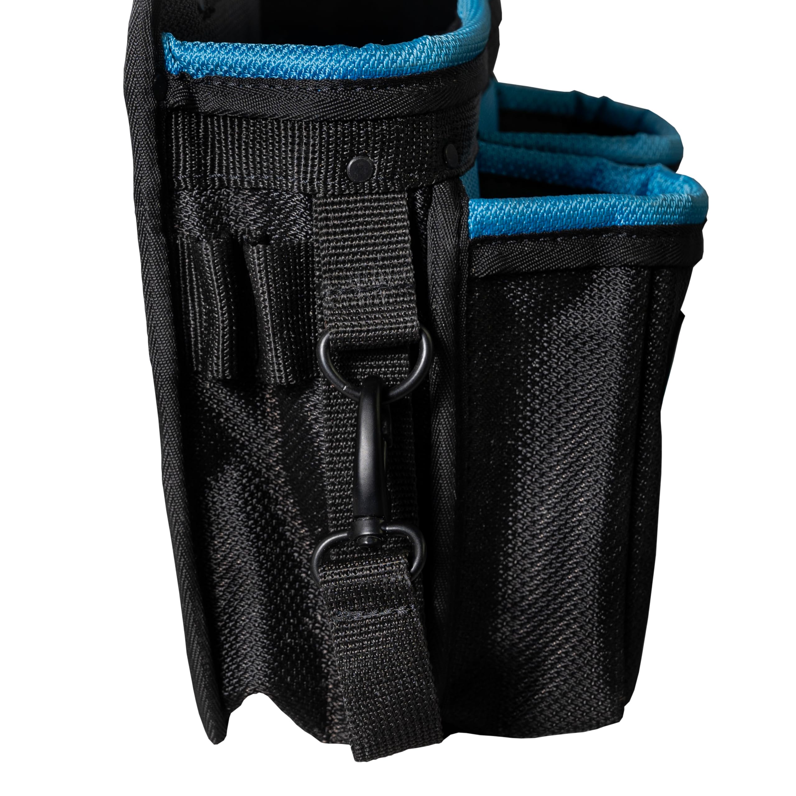 OX Pro Elektriker-Werkzeuggürtel aus Nylon mit Taschen, elektrischer Werkzeuggürtel mit gepolsterter Rückenstütze – hergestellt aus ballistischem Nylon und PVC-beschichteten Taschen – Cinturón para