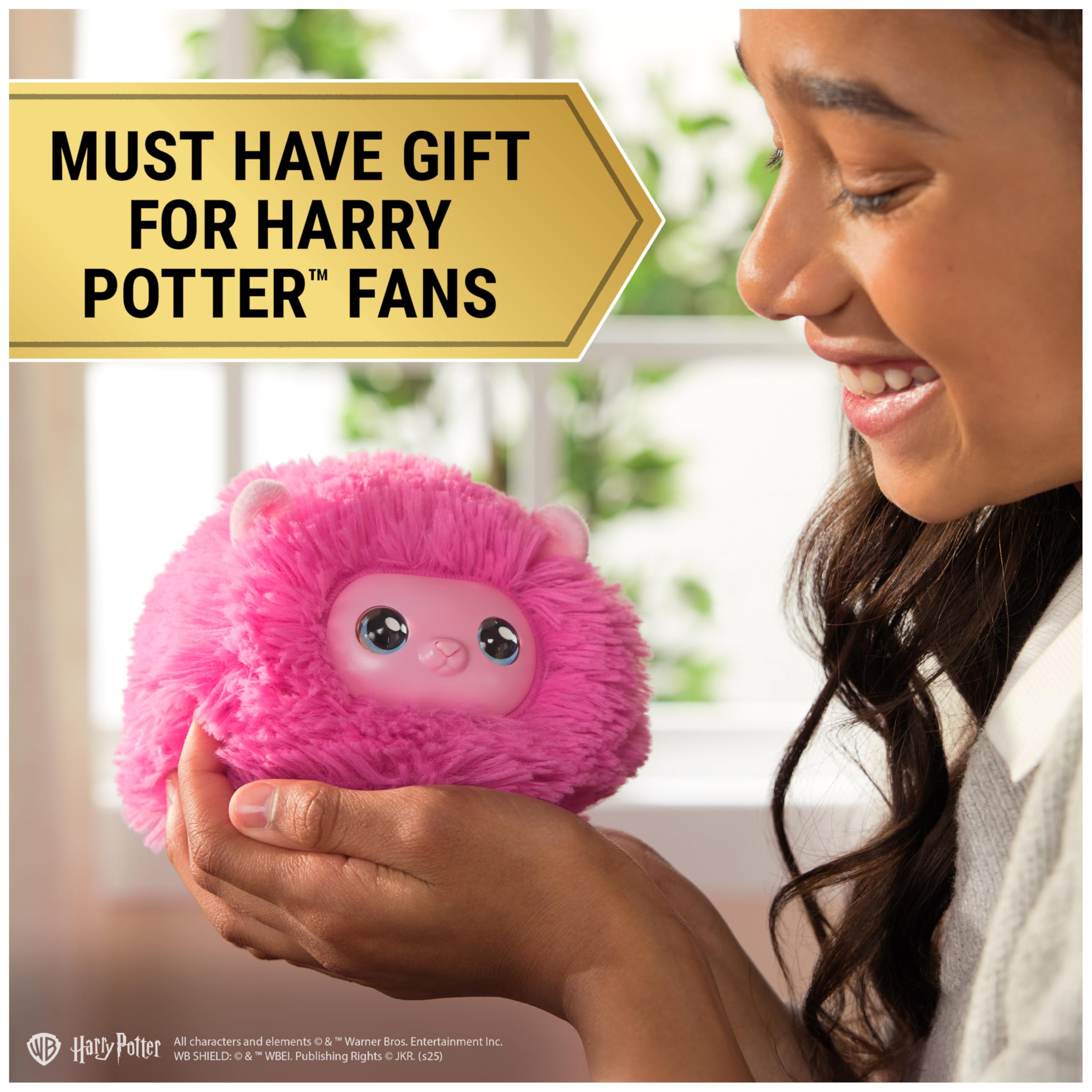 Wizarding World 6072710 Interactive Pygmy Puff, wielokolorowe