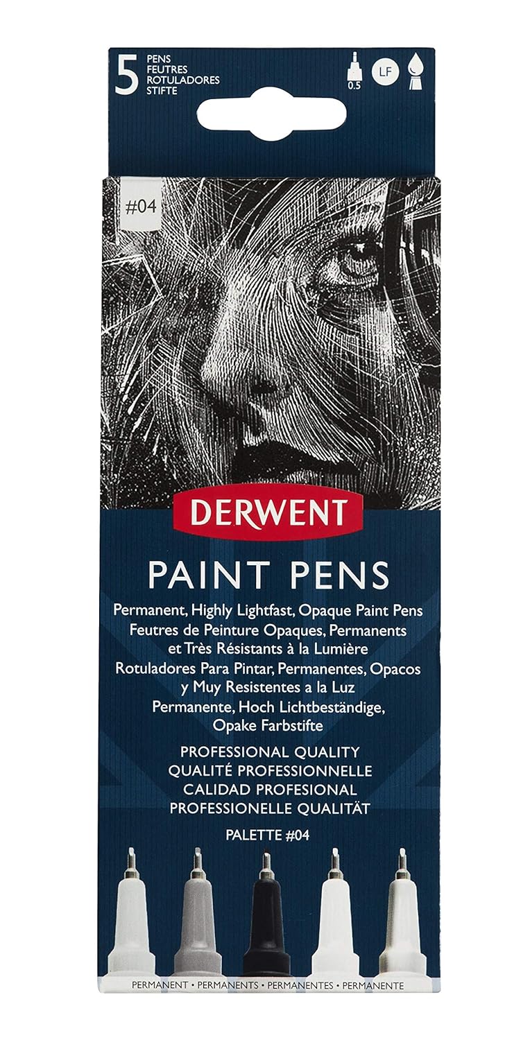 Derwent Paint Pen Palette 4, UADPP4 Amazon.co.uk Stationery