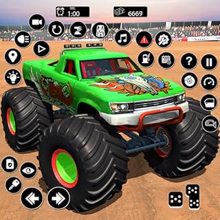 Corrida de Monster Truck: Demolition Derby Crash -Jogos de carros