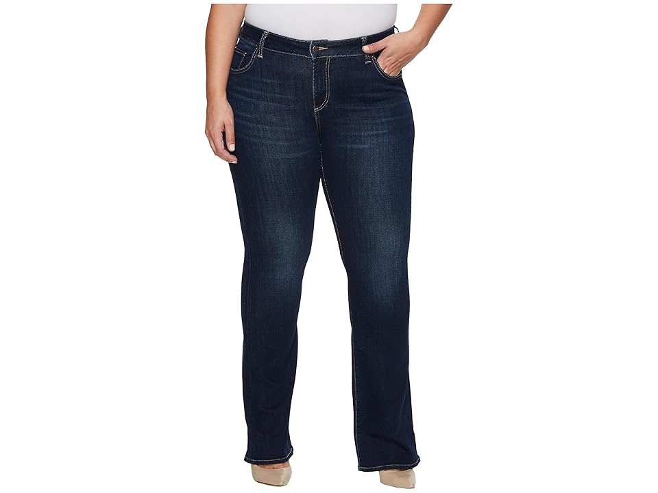 

Lucky Brand Plus Size Ginger Bootcut Jeans in Twilight Blue (Twilight Blue) Women's Jeans, Multi