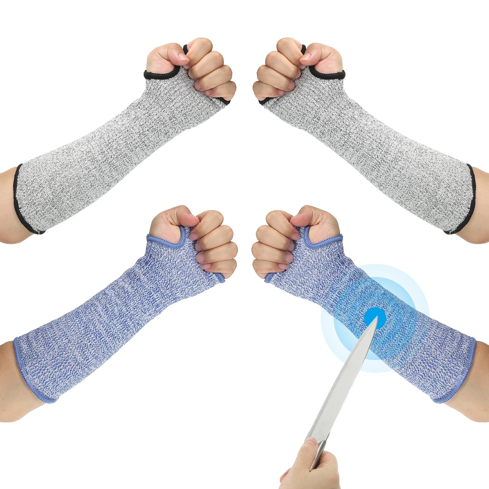 PATIKIL 14 Inch Cut Resistant Sleeve