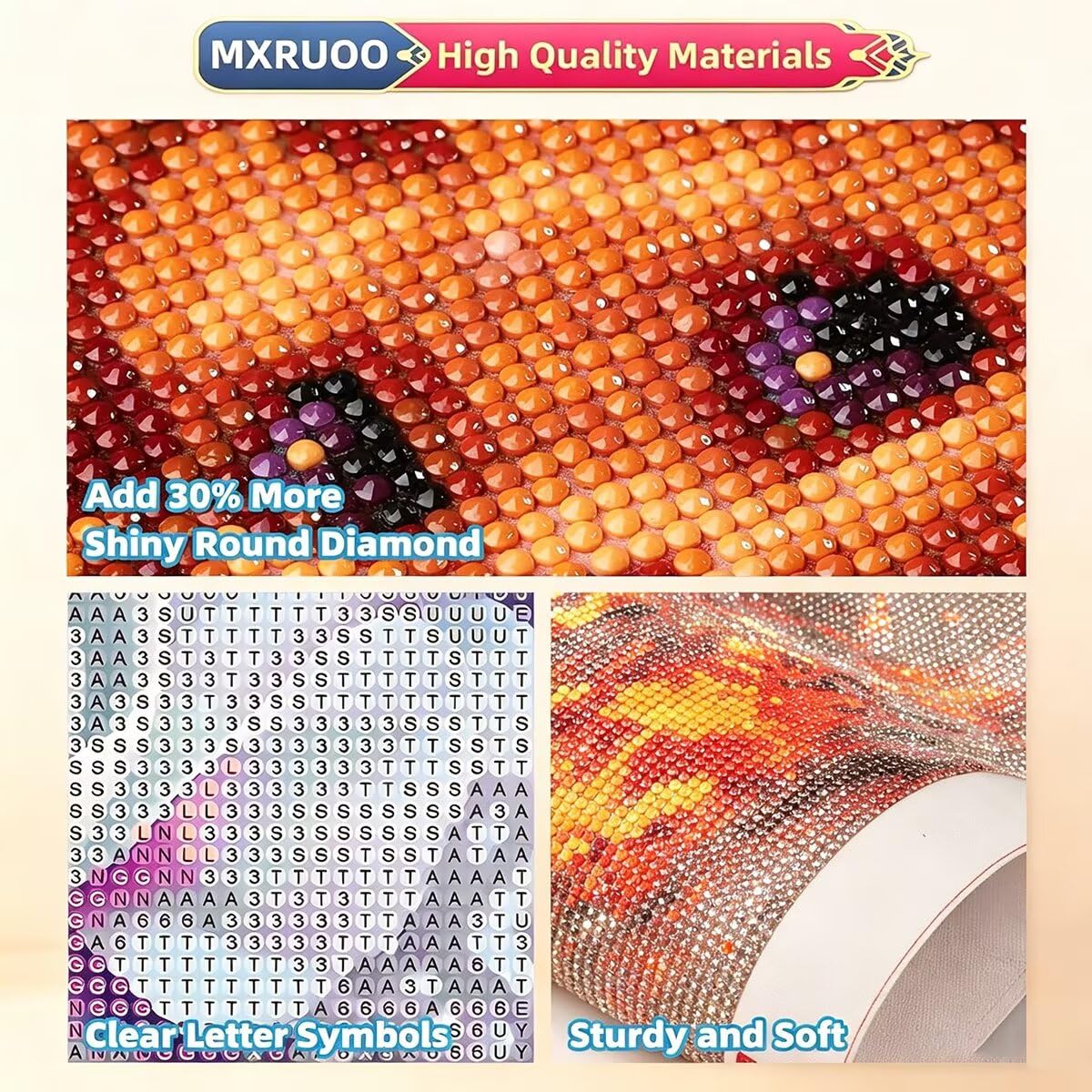 Diamond Painting Adulti, Diamond Painting Animato 50x130cm, Regalo -1356