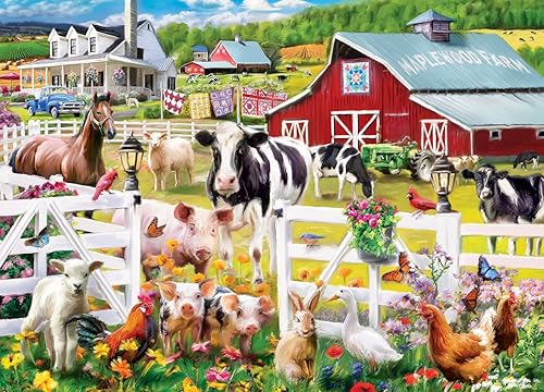 Miniatura 2 de MasterPieces Rompecabezas de 1000 piezas para adultos familia o niños fines de semana en la granja 1925 x 2675 pulgadas