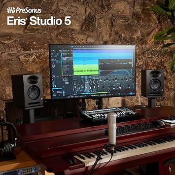 Presonus Eris Studio 5 | 5 2-Way Active Studio Monitor, CPA Waveguide