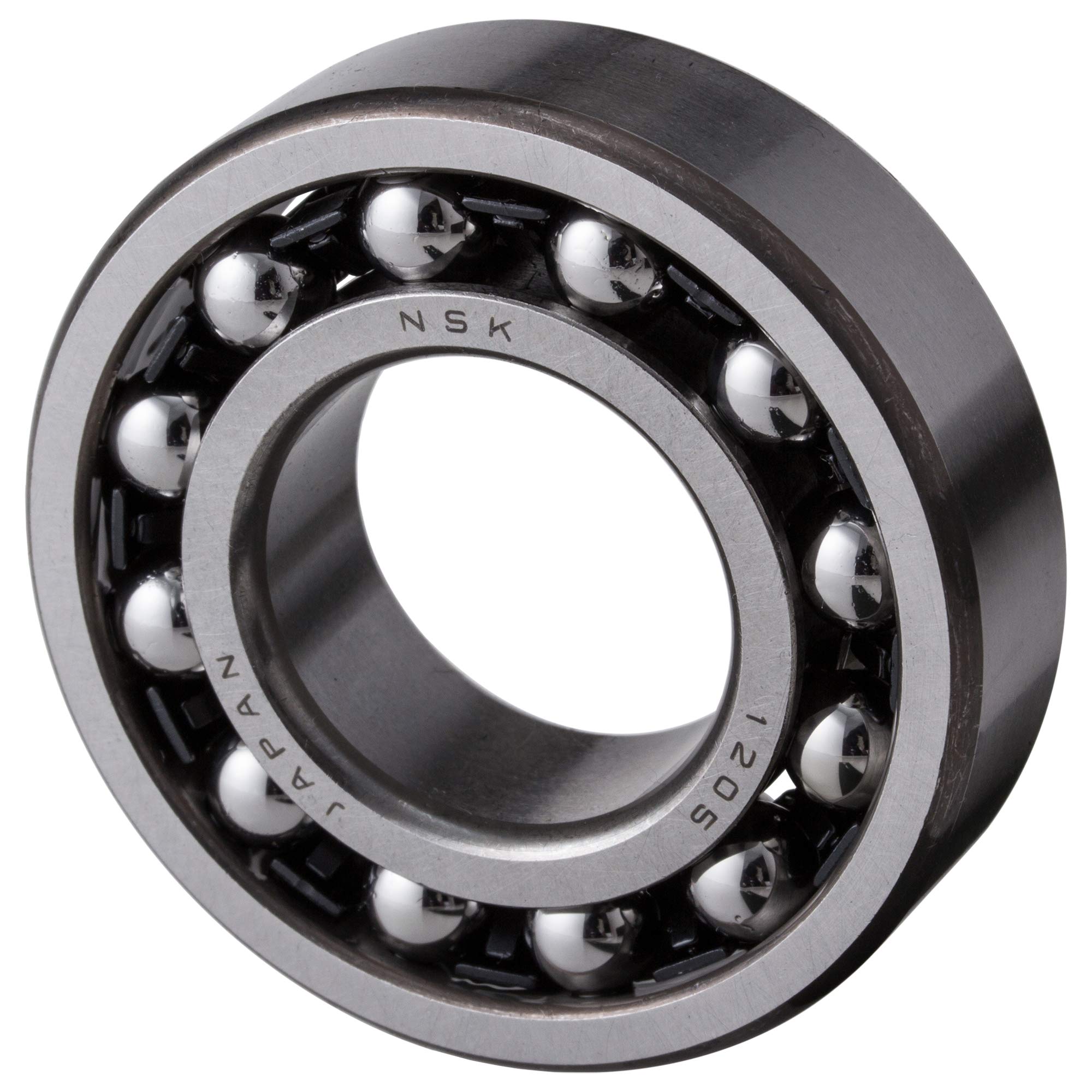 Pendelkugellager 1211 K NSK 55x100x21 mm konische Bohrung Stahlkäfig