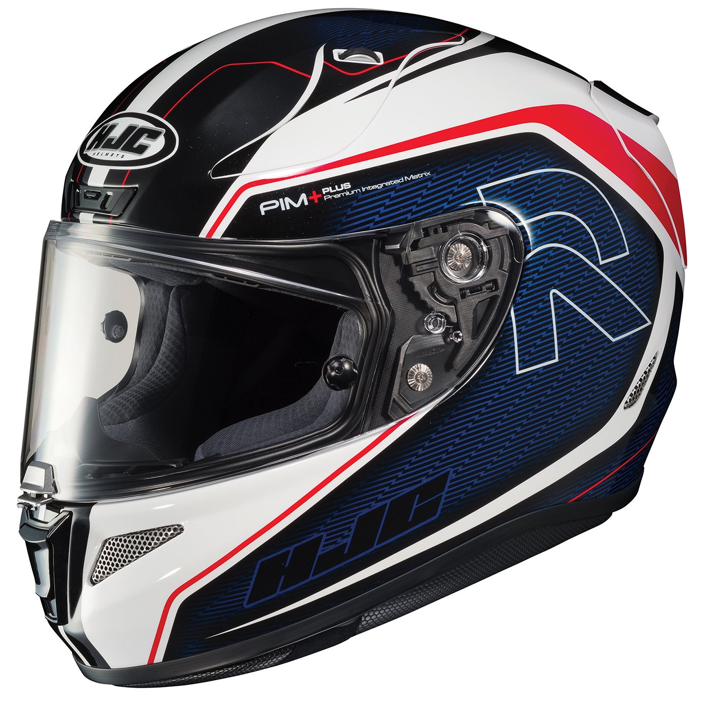 HJC Helmets 1656-216 Black/White/Blue 