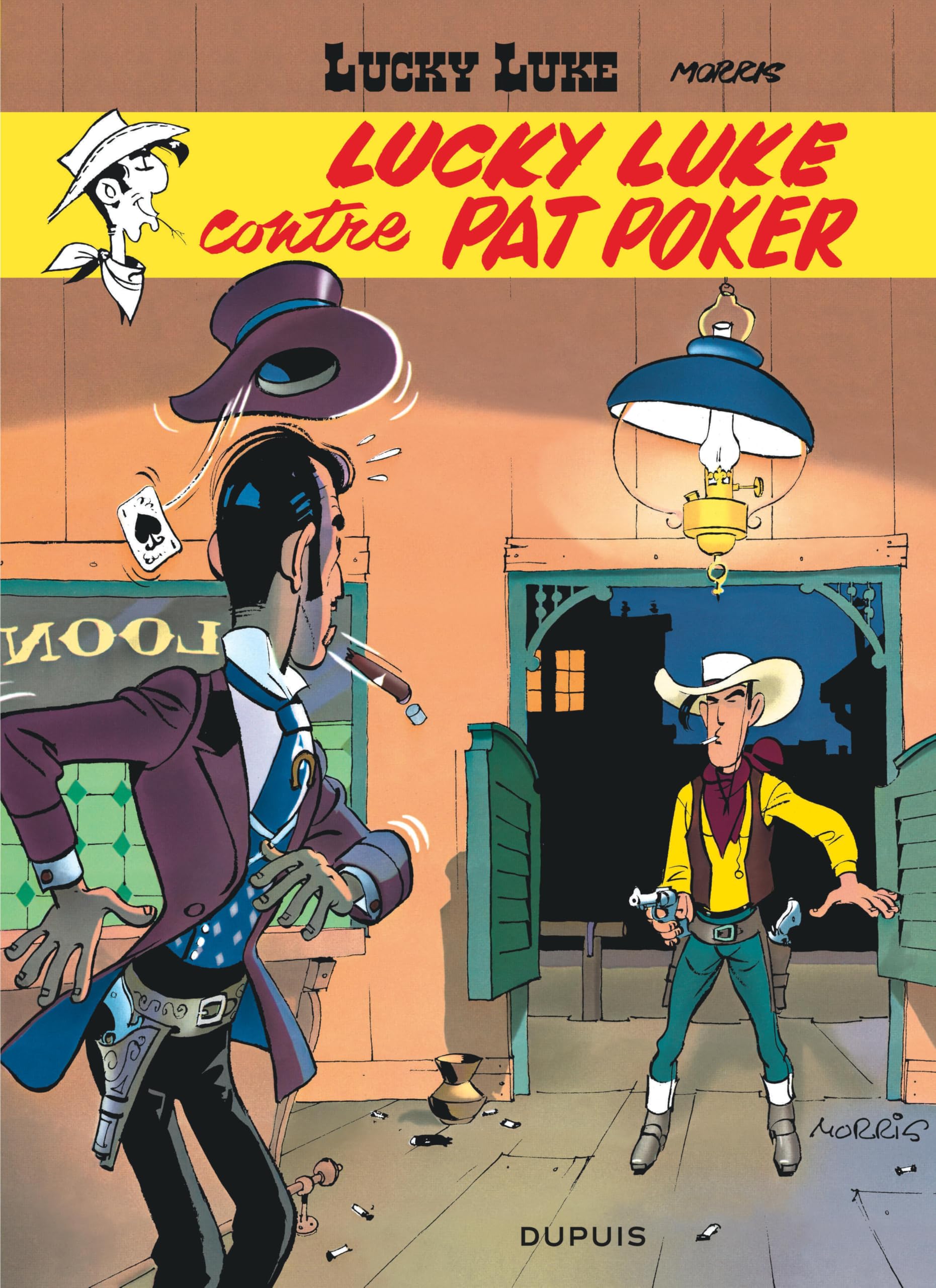 Lucky Luke - Tome 5 - Lucky Luke contre Pat Poker -  Morris - Dupuis - broché - Bande dessinée