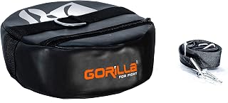 Kit Boxe Saco de Pancada Infantil 70cm + Luva Bate Saco Muay thai Criança + Suporte de Teto Gorilla