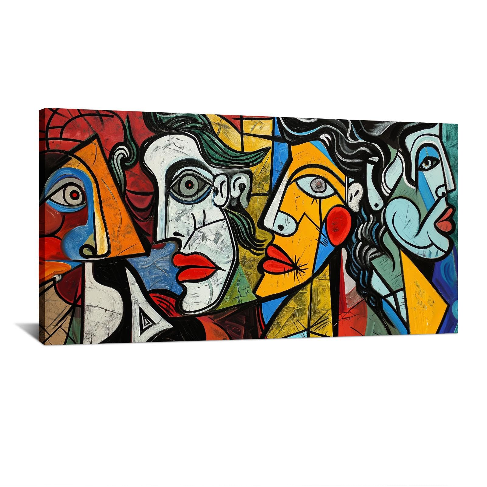 アート・デザイン・音楽 Viva Picasso Pablo Picasso Original Signed Print, Three musicians, 1921