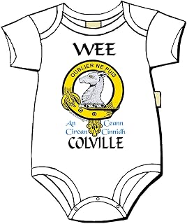 Colville Scottish Clan Crest Baby Jumper