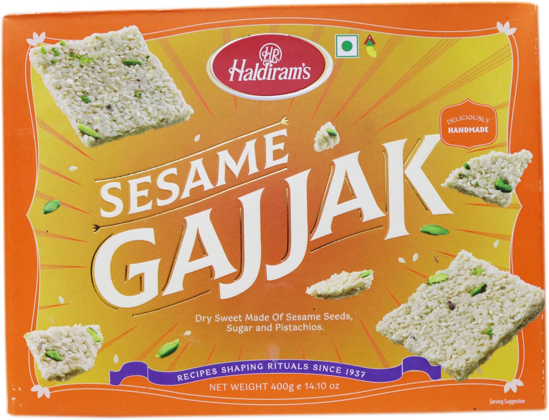 Haldiram'sSesame Gajjak 400g
