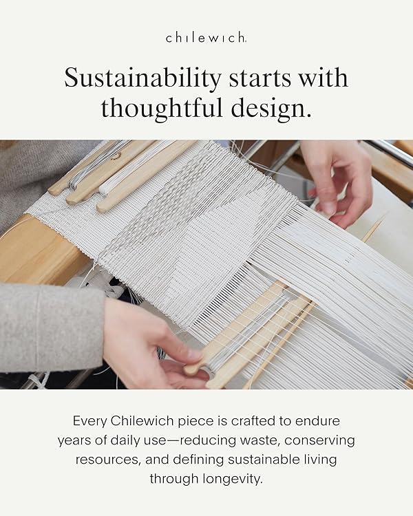 Chilewich Mini Basketweave Placemats - Round Woven Placemats Set of 4 - Reusable, Stain-Resistant, Indoor/Outdoor Tabletop Protection - Clay - 15" Round by Chilewich - Image 6