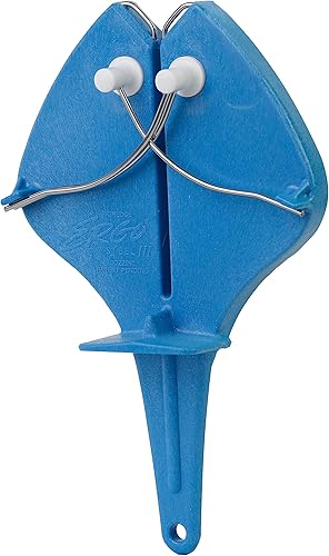 ERGO STEEL 3 Herramienta de afilado de mantenimiento de bordes de cuchillos (Azul)