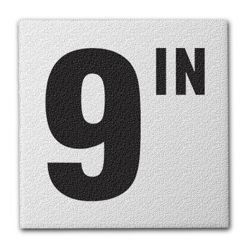 Ceramic Swimming Pool Deck Depth Marker 